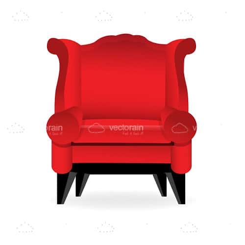 Big Red Armchair